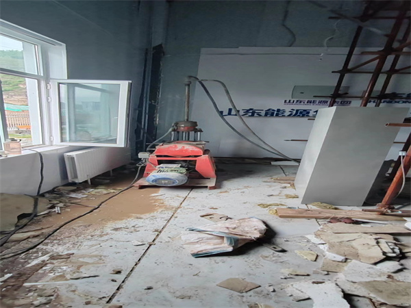 天元地基基础下沉墙体裂缝加固注浆顶升施工